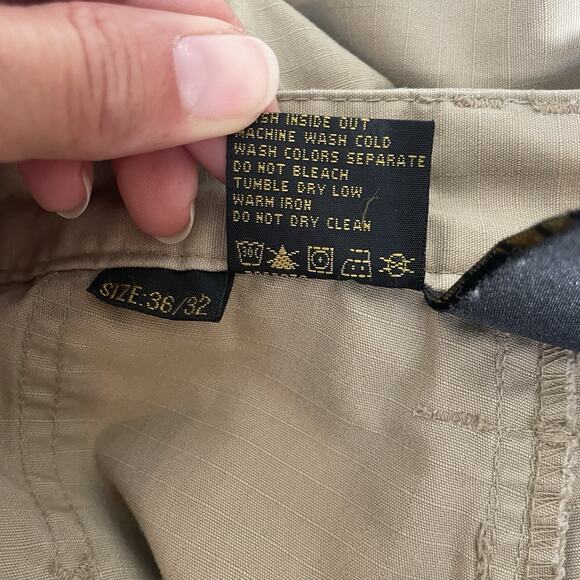 Propper Tactical Pants Tan RipStop Military Style Cargo Men’s 36x32 Utility - Picture 7 of 7